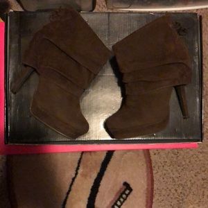 Collin Stuart Lace Up Booties